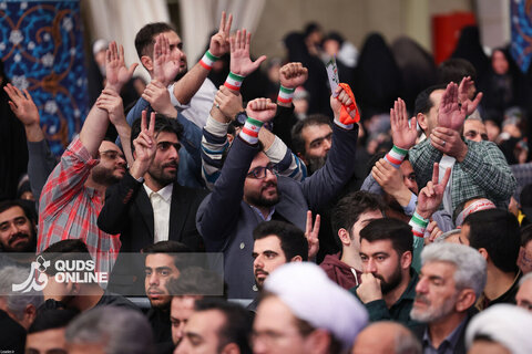 دیدار مردم آذربایجان شرقی با رهبر معظم انقلاب