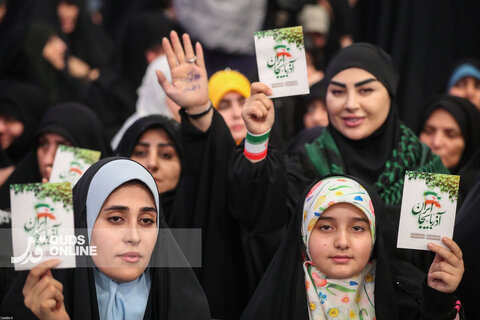 دیدار مردم آذربایجان شرقی با رهبر معظم انقلاب