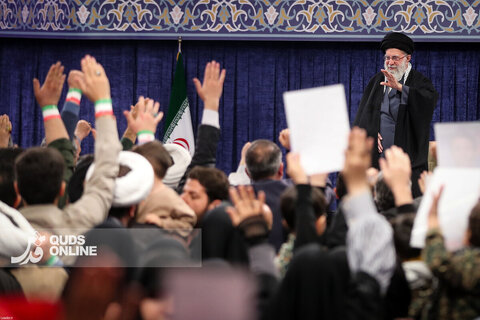 دیدار مردم آذربایجان شرقی با رهبر معظم انقلاب