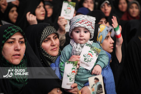 دیدار مردم آذربایجان شرقی با رهبر معظم انقلاب