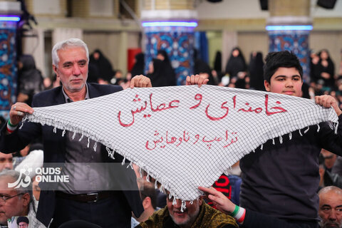 دیدار مردم آذربایجان شرقی با رهبر معظم انقلاب