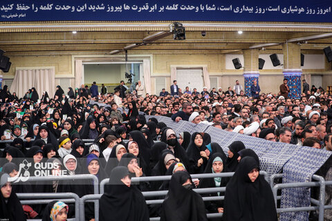 دیدار مردم آذربایجان شرقی با رهبر معظم انقلاب