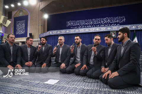 دیدار مردم آذربایجان شرقی با رهبر معظم انقلاب