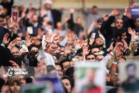 دیدار مردم آذربایجان شرقی با رهبر معظم انقلاب