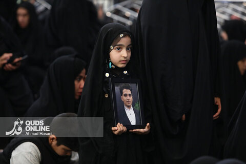 مراسم اربعین شهدای فتنه آمریکایی و صهیونیستی - حرم مطهر رضوی