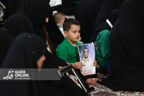 مراسم اربعین شهدای فتنه آمریکایی و صهیونیستی - حرم مطهر رضوی