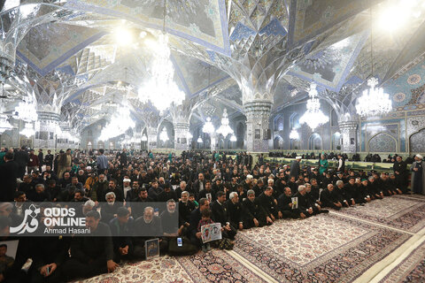 مراسم اربعین شهدای فتنه آمریکایی و صهیونیستی - حرم مطهر رضوی