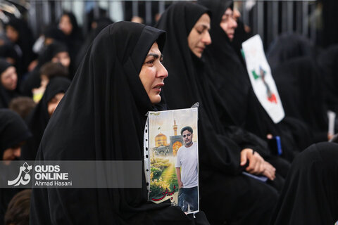 مراسم اربعین شهدای فتنه آمریکایی و صهیونیستی - حرم مطهر رضوی