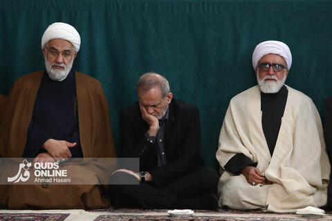 مراسم اربعین شهدای فتنه آمریکایی و صهیونیستی - حرم مطهر رضوی