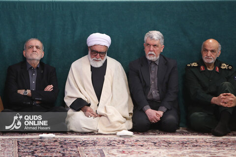 مراسم اربعین شهدای فتنه آمریکایی و صهیونیستی - حرم مطهر رضوی