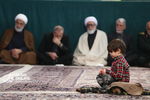 مراسم اربعین شهدای فتنه آمریکایی و صهیونیستی - حرم مطهر رضوی