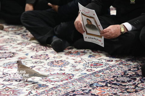 مراسم اربعین شهدای فتنه آمریکایی و صهیونیستی - حرم مطهر رضوی