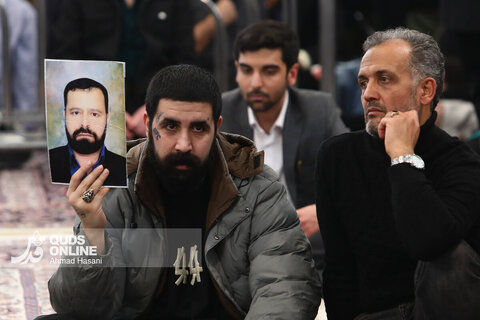 مراسم اربعین شهدای فتنه آمریکایی و صهیونیستی - حرم مطهر رضوی