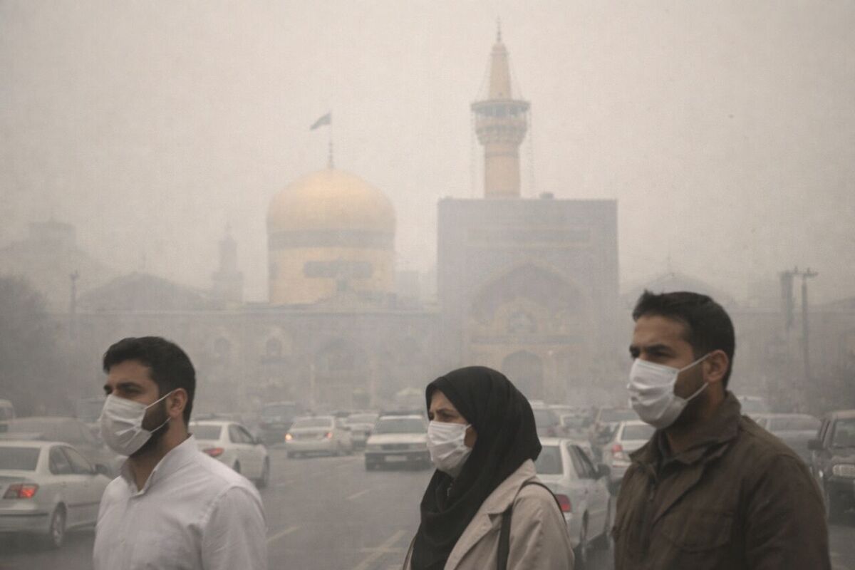 آلاینده‌های فسیلی و صنعتی در راه مشهد