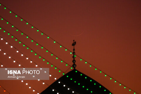 استهلال ماه مبارک رمضان در مسجد مقدس جمکران