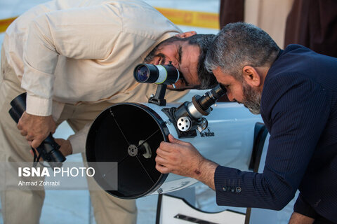 استهلال ماه مبارک رمضان در مسجد مقدس جمکران