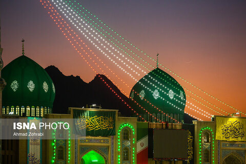 استهلال ماه مبارک رمضان در مسجد مقدس جمکران