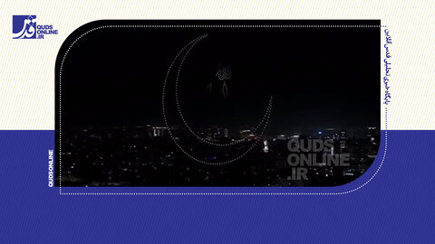 نمایش پهپادها در آسمان قاهره