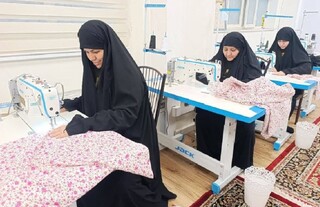 بازسازی و طراحی چادرهای امانی زائران؛ هنر و نظم در خیاط‌خانه سازمان حرم مطهر رضوی