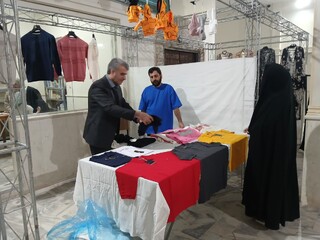 افتتاح نخستین نمایشگاه تخصصی پوشاک و صنایع دستی در فریمان