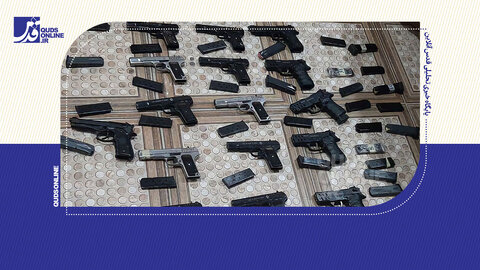 کشف ۱۶۵ سلاح غیرمجاز جنگی در مرزهای کشور