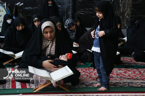 گزارش تصویری | ترتیل خوانی قرآن کریم در حرم مطهر رضوی