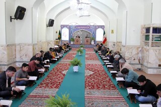 برگزاری ویژه‌برنامه گلشن وحی در زیارتگاه شهید مدرس(ره) به مناسبت ماه مبارک رمضان