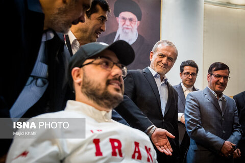 آیین تجلیل از مدال‌آوران پارالمپیک با حضور رئیس جمهور