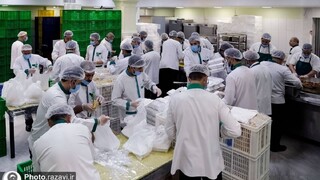 آماده‌سازی بیش از یک میلیون وعده اطعام رمضانی توسط مدیریت مهمانسراهای حرم مطهر رضوی