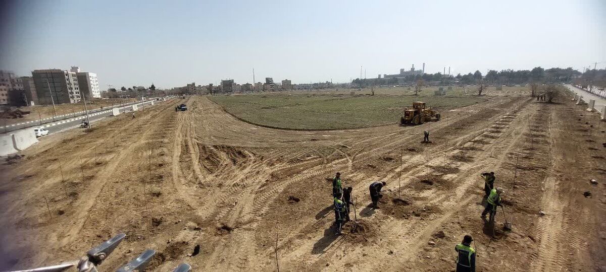 احداث بوستان ۲۰ هکتاری در مشهد