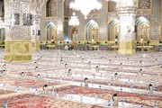 میزبانی حرم مطهر رضوی از ۱۷ هزار دانش‌آموز و معلم در طرح «سفره پدری» / بر خوان کرامت پدرانه
