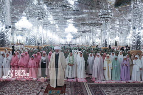 ضیافت افطار فرشته‌های روزه اولی - حرم مطهر رضوی