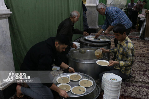 گزارش تصویری |  افطاری ساده با طعم مهربانی درمشهد