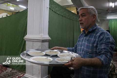 گزارش تصویری |  افطاری ساده با طعم مهربانی درمشهد