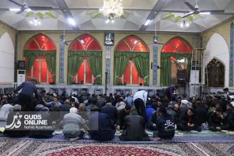 گزارش تصویری |  افطاری ساده با طعم مهربانی درمشهد