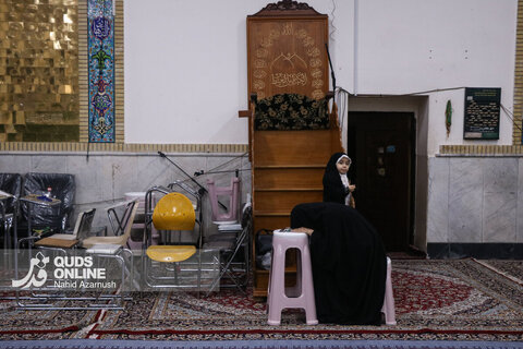 گزارش تصویری |  افطاری ساده با طعم مهربانی درمشهد