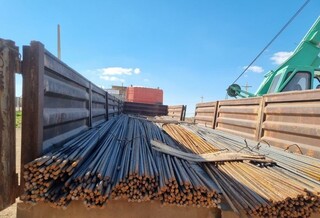 کشف  میلگردهای قاچاق در مرز خسروی