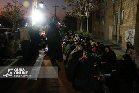 گزارش تصویری | «افطاری ساده» در هیئت عمار یاسرِ محله مصلی