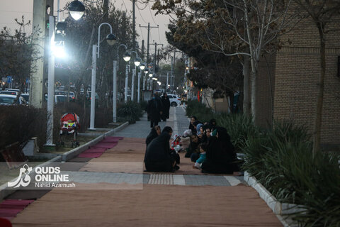 گزارش تصویری | «افطاری ساده» در هیئت عمار یاسرِ محله مصلی