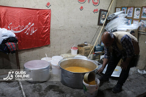 گزارش تصویری | «افطاری ساده» در هیئت عمار یاسرِ محله مصلی