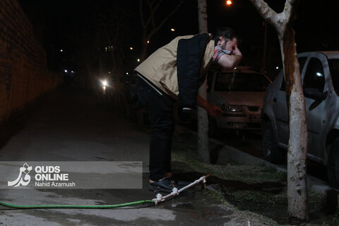 گزارش تصویری | «افطاری ساده» در هیئت عمار یاسرِ محله مصلی