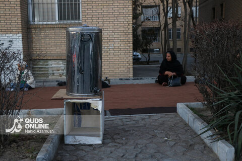 گزارش تصویری | «افطاری ساده» در هیئت عمار یاسرِ محله مصلی