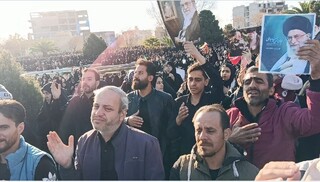 سوگواری مردم دارالمومنین کاشان در فراق رهبر شهید انقلاب