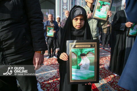 گزارش تصویری | بزرگداشت شهادت ولی امر مسلمین حضرت آیت الله خامنه‌ای ره در حرم مطهر امام رضا علیه‌السلام