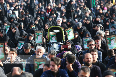 گزارش تصویری | بزرگداشت شهادت ولی امر مسلمین حضرت آیت الله خامنه‌ای ره در حرم مطهر امام رضا علیه‌السلام