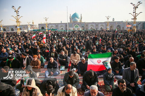 گزارش تصویری | بزرگداشت شهادت ولی امر مسلمین حضرت آیت الله خامنه‌ای ره در حرم مطهر امام رضا علیه‌السلام
