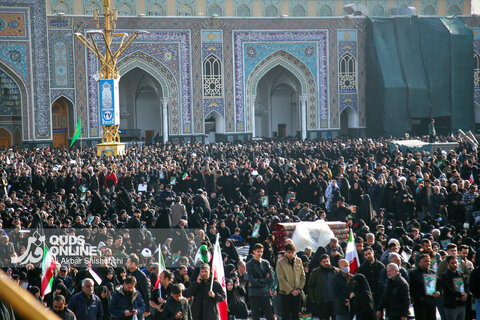 گزارش تصویری | بزرگداشت شهادت ولی امر مسلمین حضرت آیت الله خامنه‌ای ره در حرم مطهر امام رضا علیه‌السلام