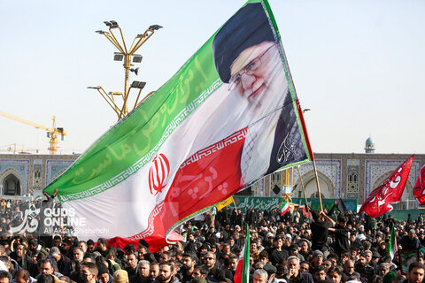 گزارش تصویری | بزرگداشت شهادت ولی امر مسلمین حضرت آیت الله خامنه‌ای ره در حرم مطهر امام رضا علیه‌السلام