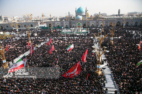 گزارش تصویری | بزرگداشت شهادت ولی امر مسلمین حضرت آیت الله خامنه‌ای ره در حرم مطهر امام رضا علیه‌السلام