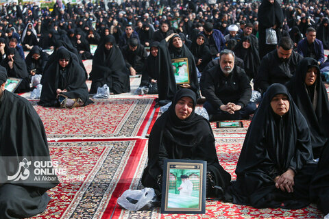 گزارش تصویری | بزرگداشت شهادت ولی امر مسلمین حضرت آیت الله خامنه‌ای ره در حرم مطهر امام رضا علیه‌السلام